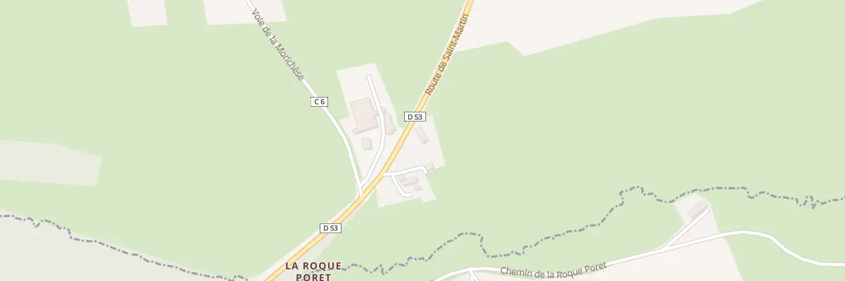 Plan du 45 Imp de la Roque Poret St Jean à Val de Drôme