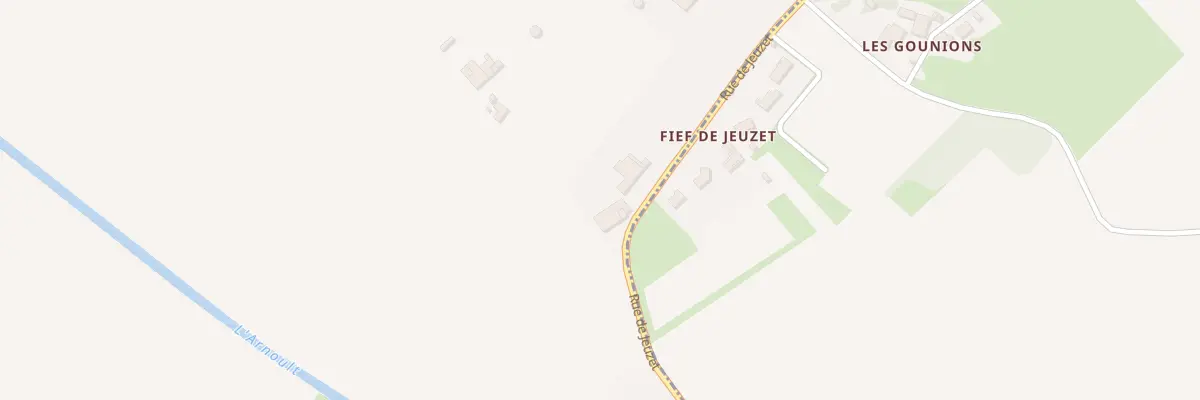 Plan du 10 Rue de Jeuzet à Saint-Sulpice-d’Arnoult