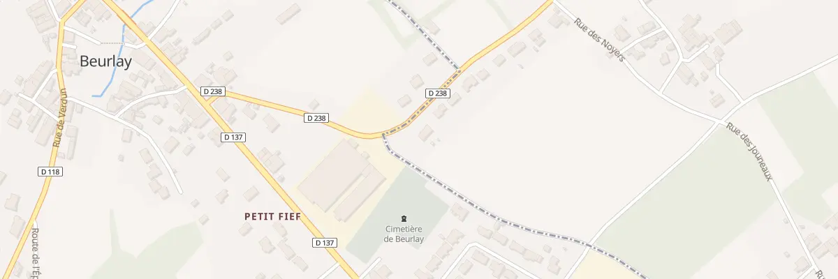 Plan du 4 Rue des Grands Champs à Romegoux