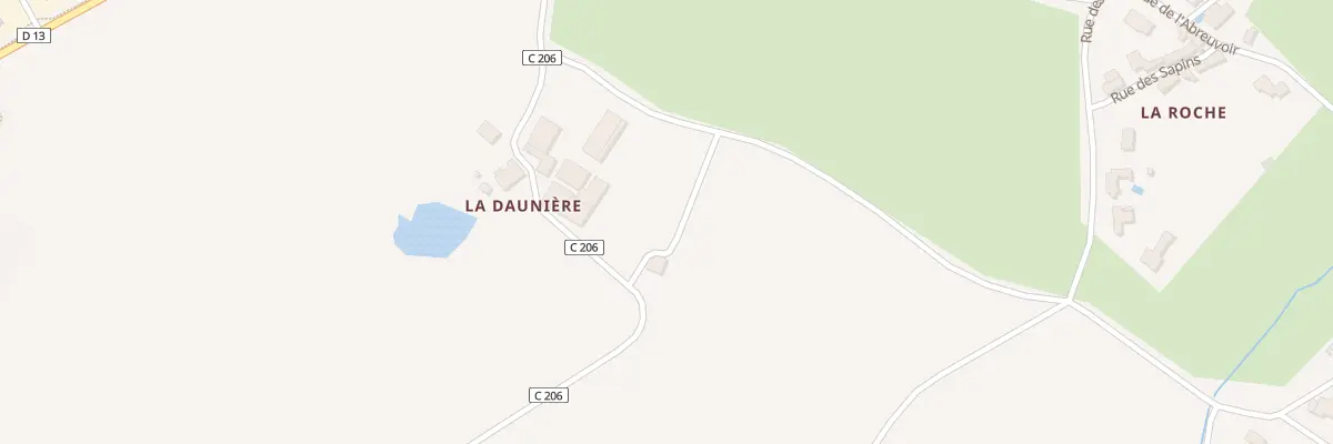 Plan du 5609 La Daunière à La Meilleraie-Tillay