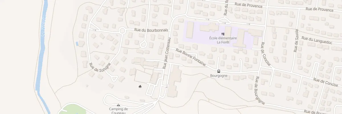 Plan du 2 Rue Bonne Fontaine à Saint-Berthevin
