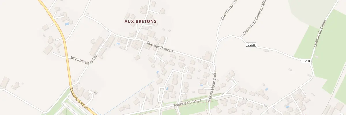 Plan du 9 Rue des Bretons à Cozes