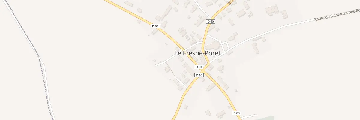 Plan du 8 Rue de l’Europe au Fresne-Poret
