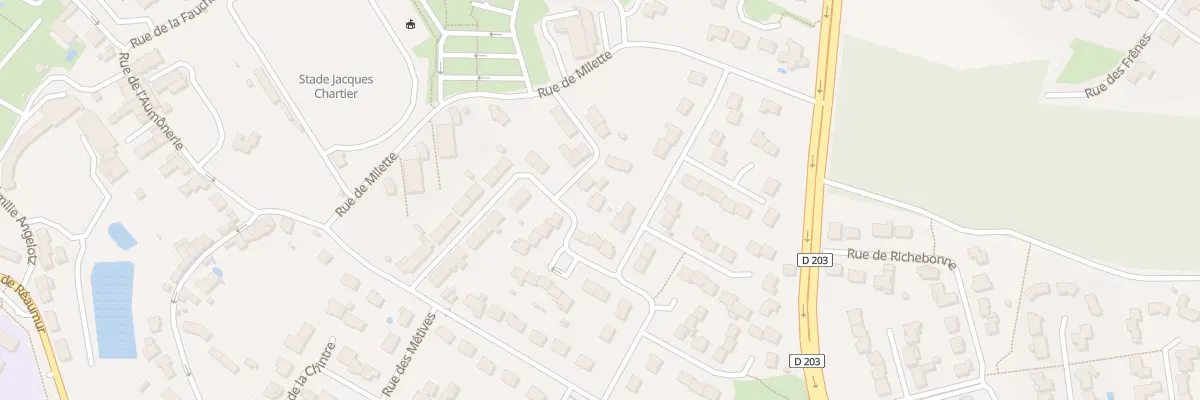 Plan du 21 Rue des cordiers à Pouzauges