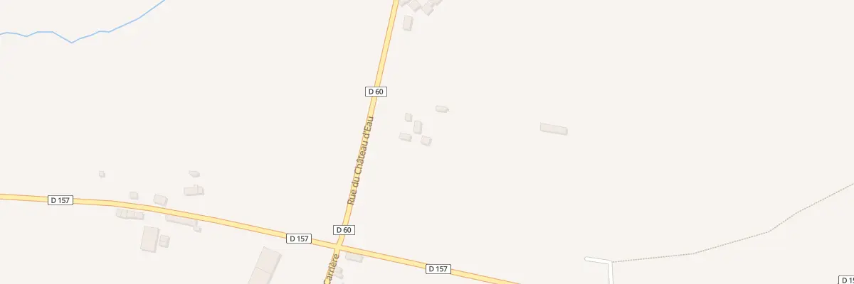 Plan du 2 Rue du Chateau d’Eau à Ger