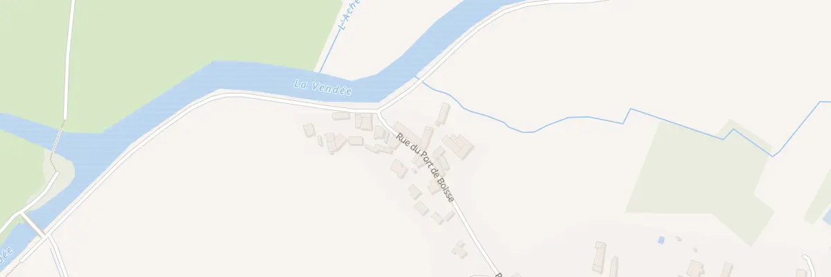 Plan du 20 Rue du port de boisse à Fontenay-le-Comte
