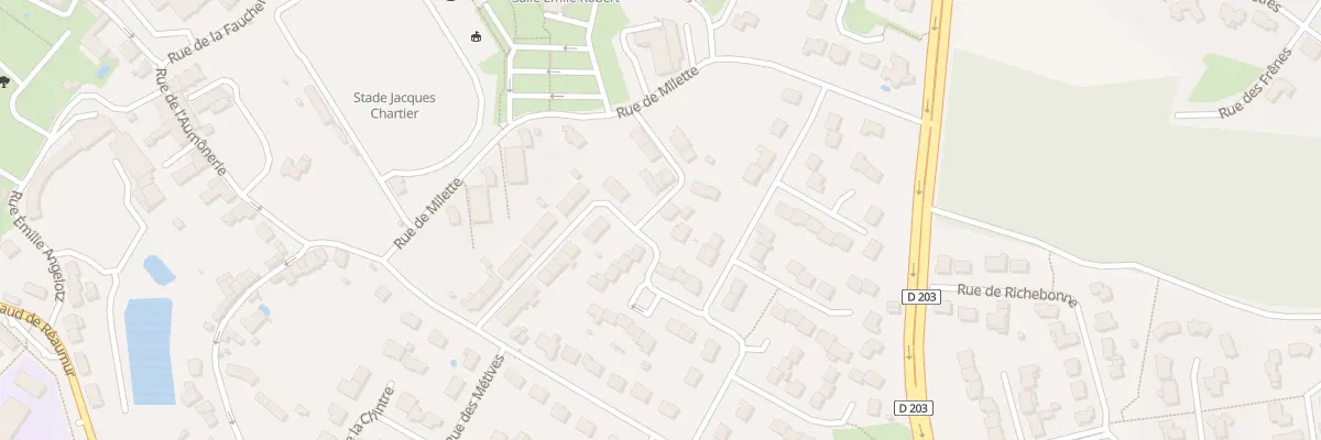 Plan du 18 Rue des cordiers à Pouzauges