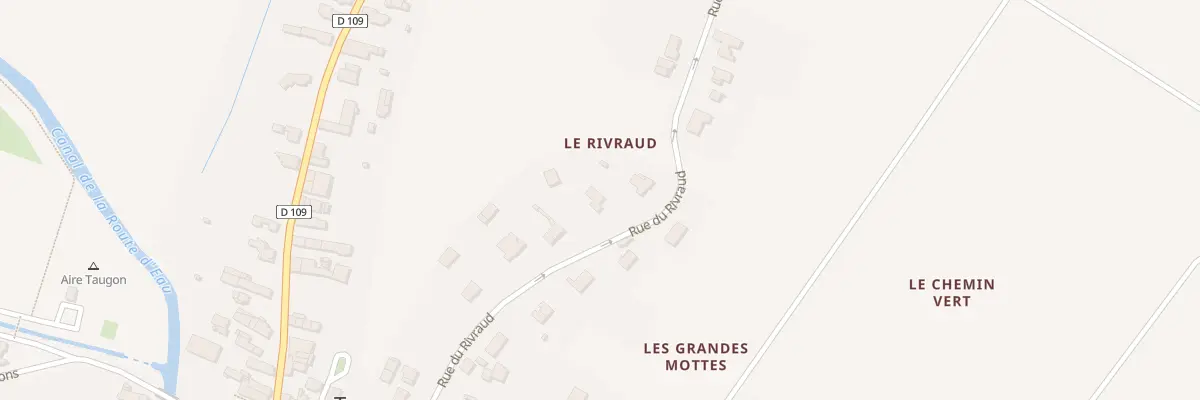 Plan du 18 Rue du Rivraud à Taugon
