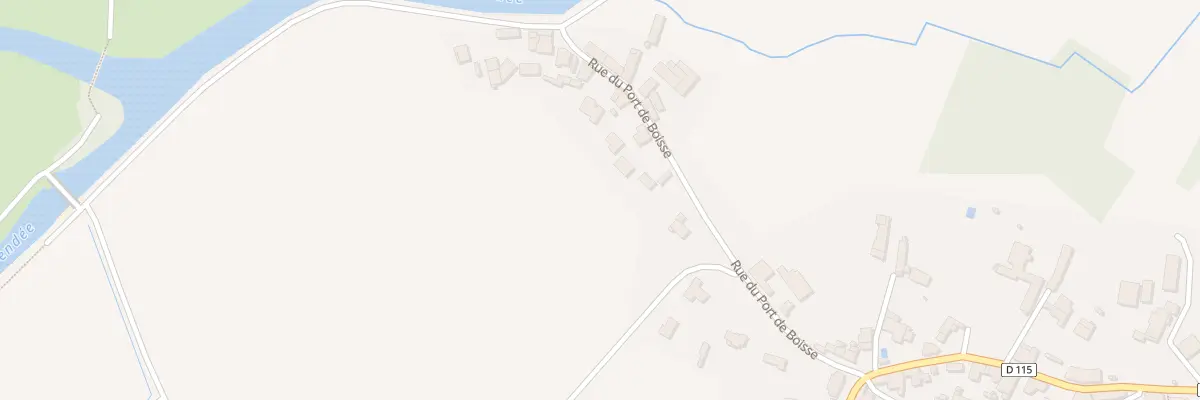 Plan du 21 Rue du port de boisse à Fontenay-le-Comte