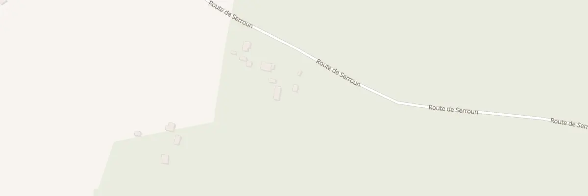 Plan du 1259 Rte de Serroun à Villenave