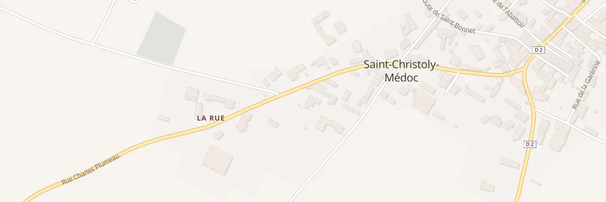 Plan du 38 Rte de Lesparre à Saint-Christoly-Médoc