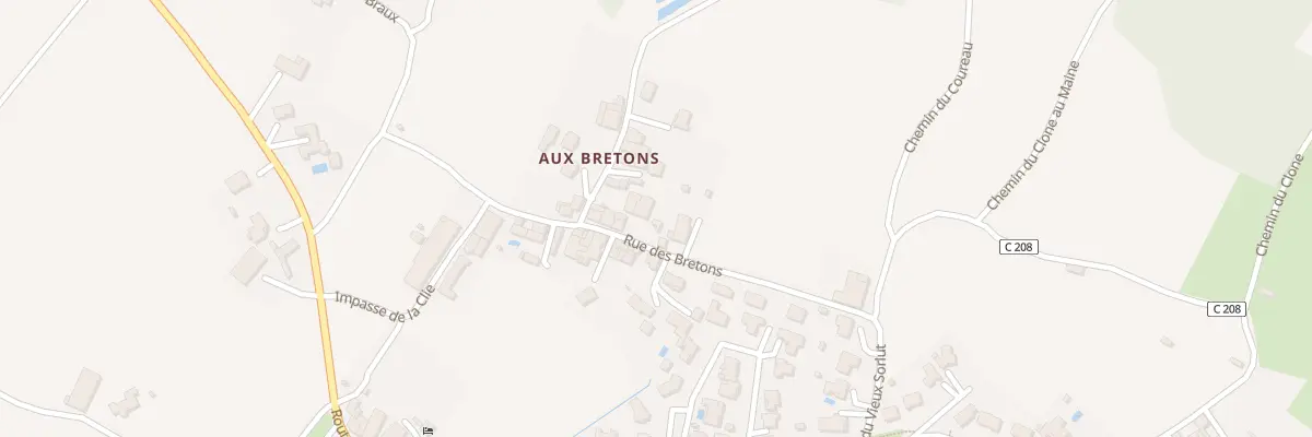 Plan du 16 Rue des Bretons à Cozes