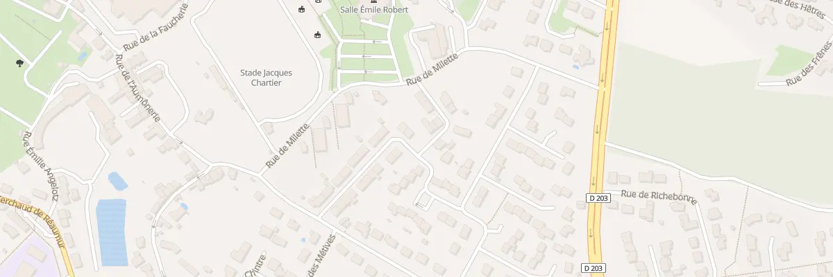 Plan du 19 Rue des cordiers à Pouzauges