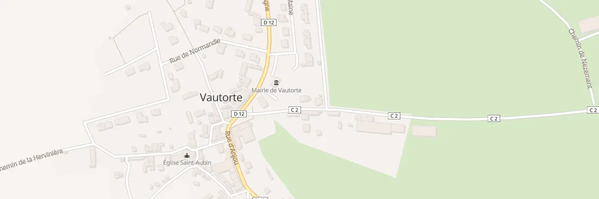 Plan du 83 Vc de la Fontaine à Vautorte