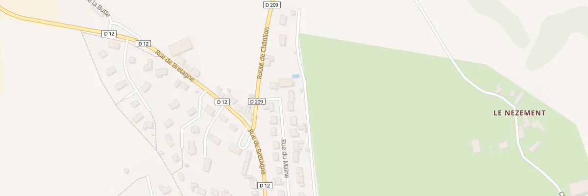 Plan du 22 Rue du Maine à Vautorte