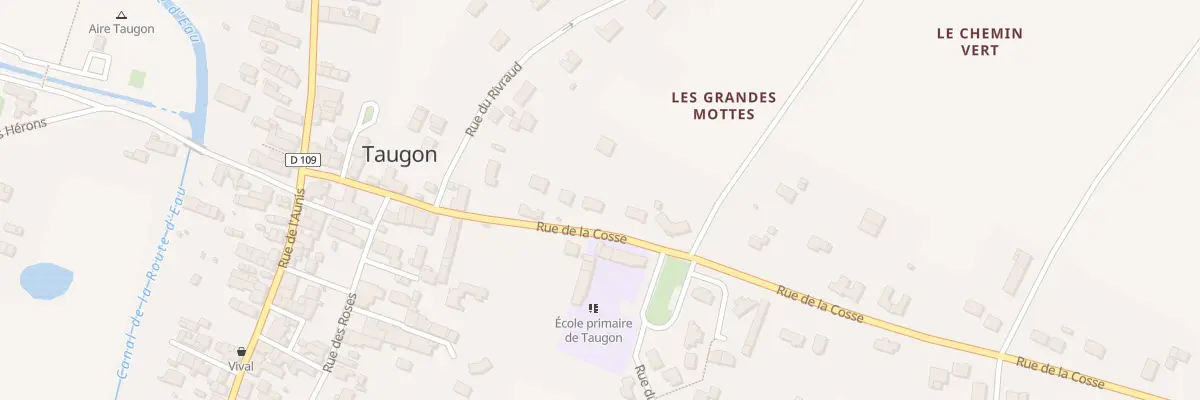 Plan du 16B Rue de la Cosse à Taugon
