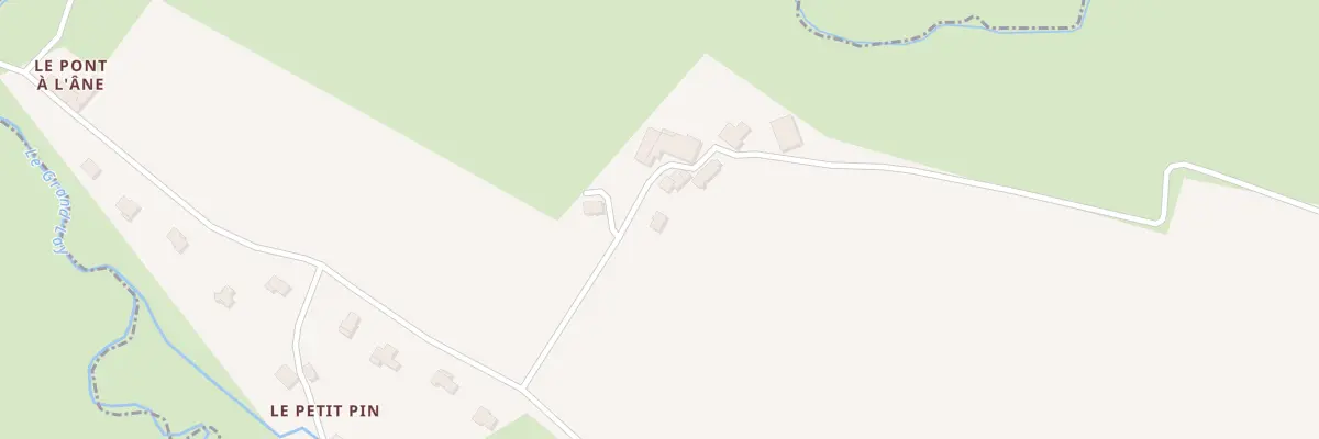 Plan du 5734 La Briderie à Montournais