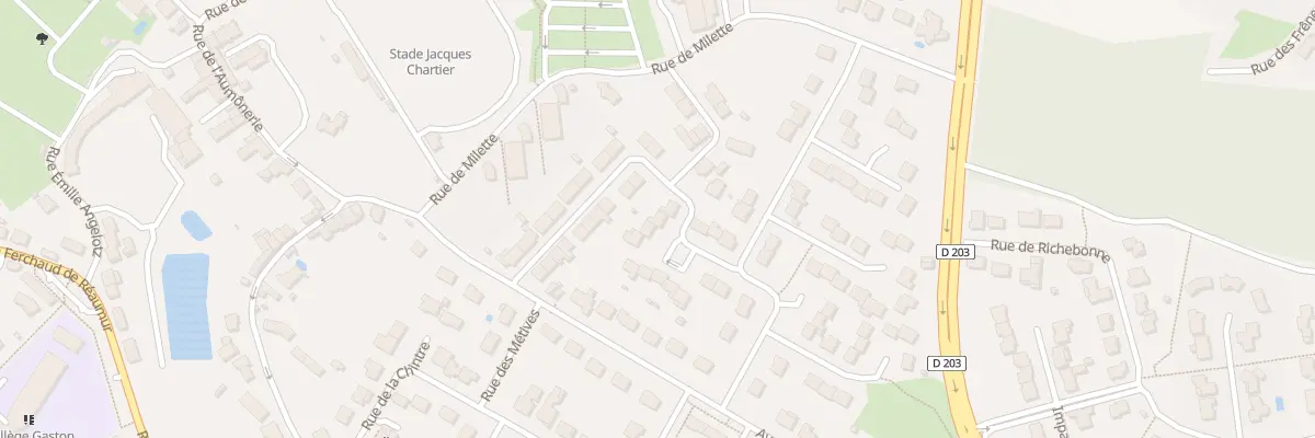 Plan du 24 Rue des cordiers à Pouzauges