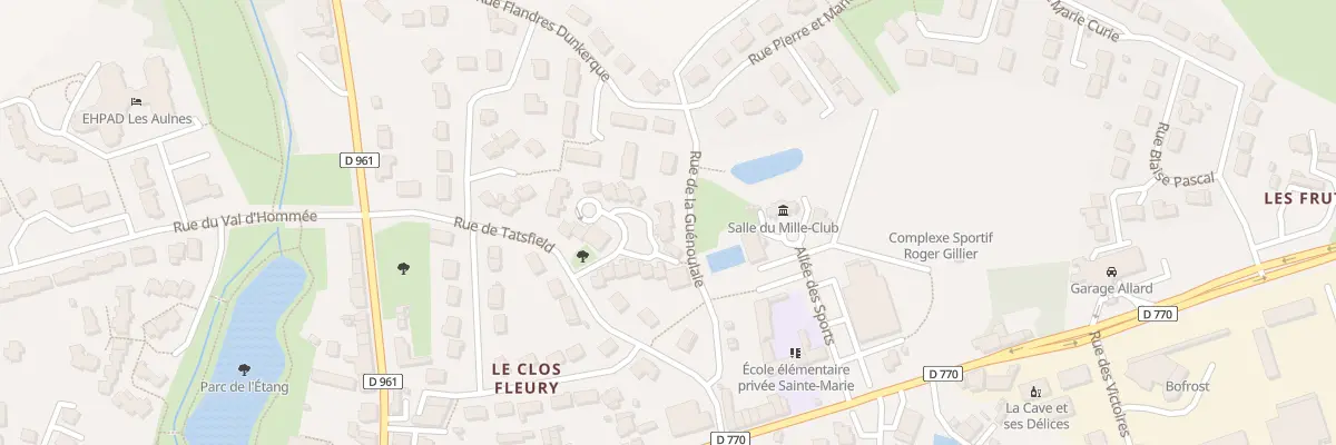 Plan du 19 Sq de l’Europe à Erdre-en-Anjou