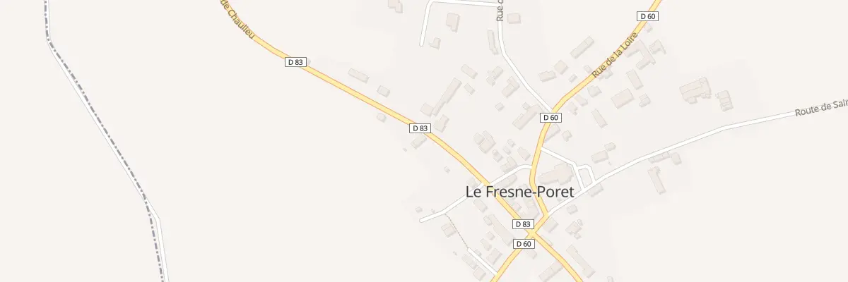 Plan du 4 Rue de l’Europe au Fresne-Poret