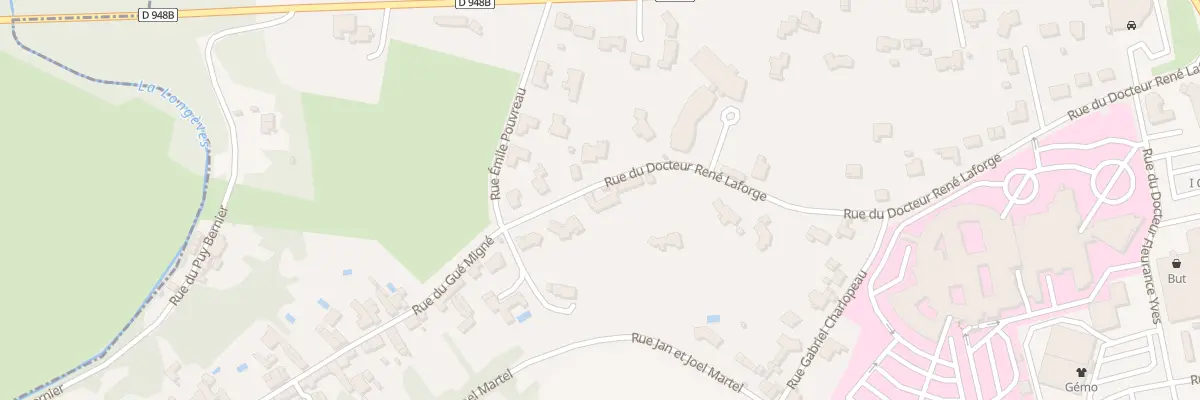 Plan du 39 Rue du Docteur Rene Laforge à Fontenay-le-Comte