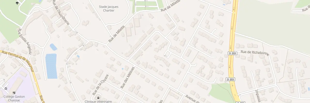 Plan du 28 Rue des cordiers à Pouzauges