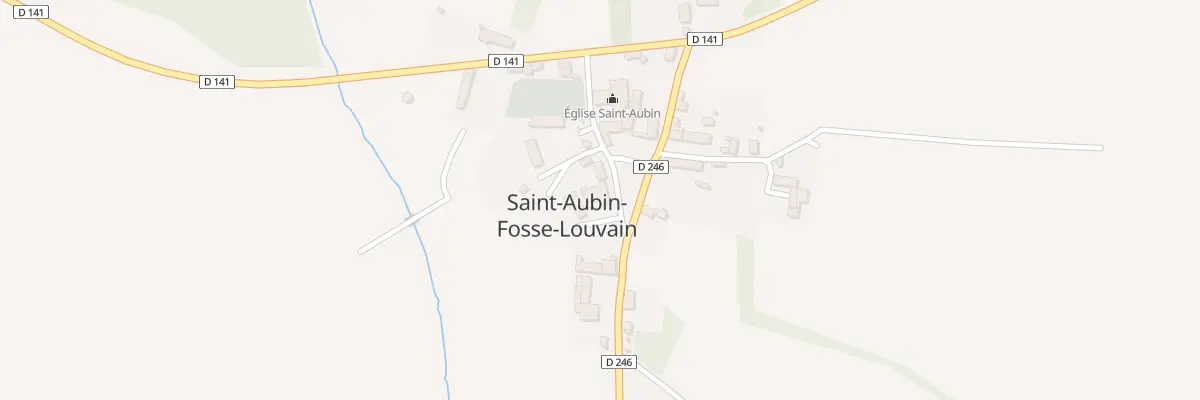 Plan du 8 Rue du Sacre Coeur à Saint-Aubin-Fosse-Louvain