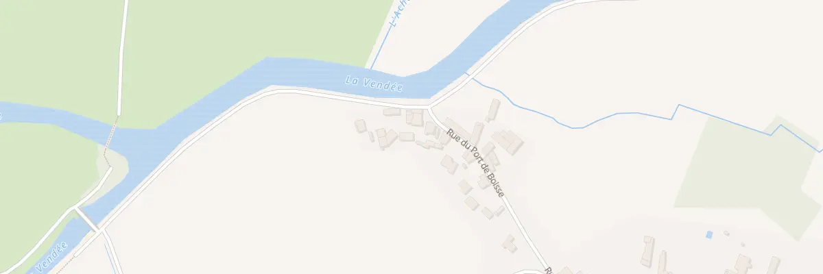 Plan du 35 Rue du port de boisse à Fontenay-le-Comte