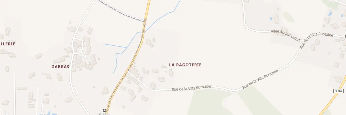 Plan du 20 Rue de la Villa Romaine à Lussant