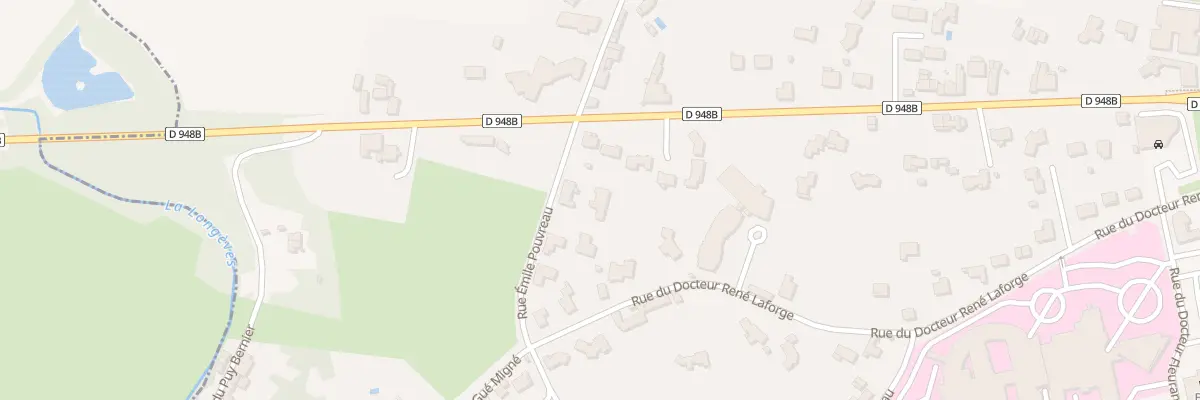 Plan du 12 Rue émile pouvreau à Fontenay-le-Comte