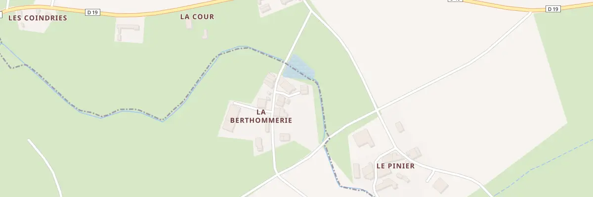Plan du 6 La Berthommerie à Saint-Maurice-le-Girard