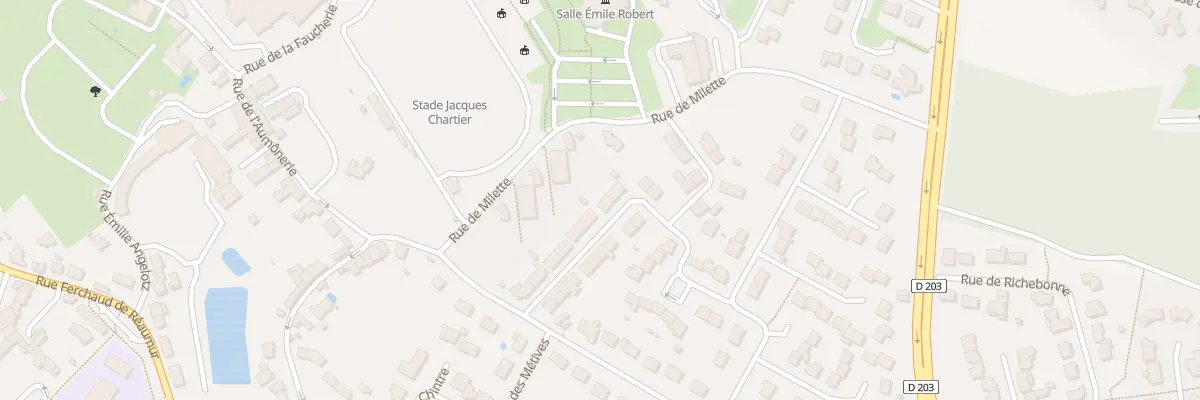 Plan du 13 Rue des cordiers à Pouzauges