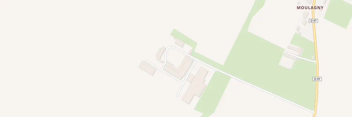 Plan du 20 Rte de Moulagny à Mosles