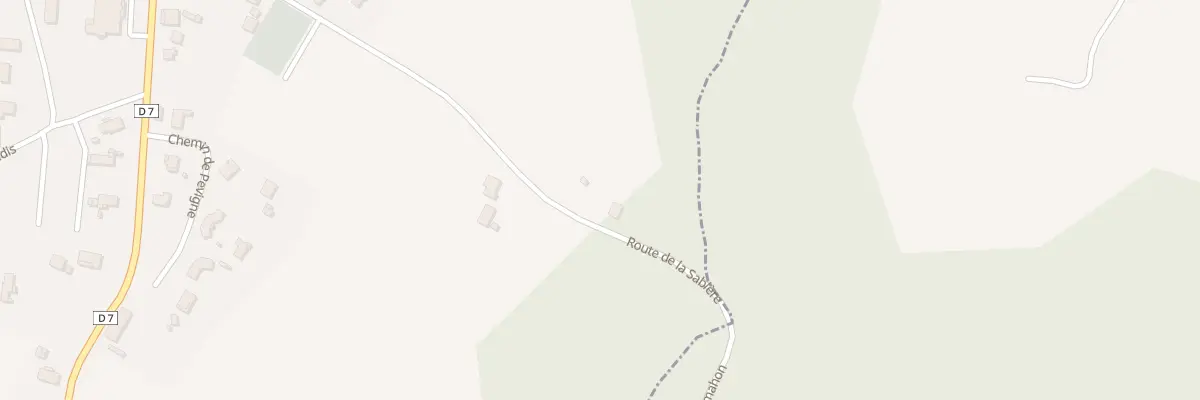 Plan du 451 Rte de la Sablère à Saint-Geours-d’Auribat
