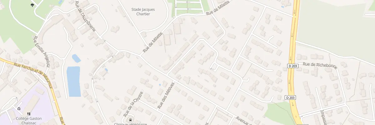 Plan du 10 Rue des cordiers à Pouzauges
