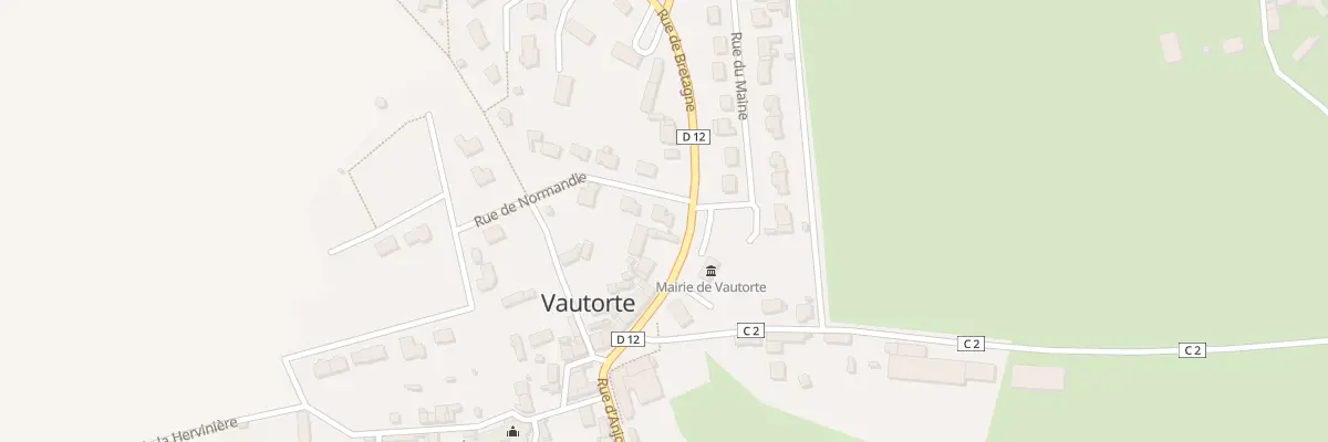 Plan du 1 Rue de Normandie à Vautorte