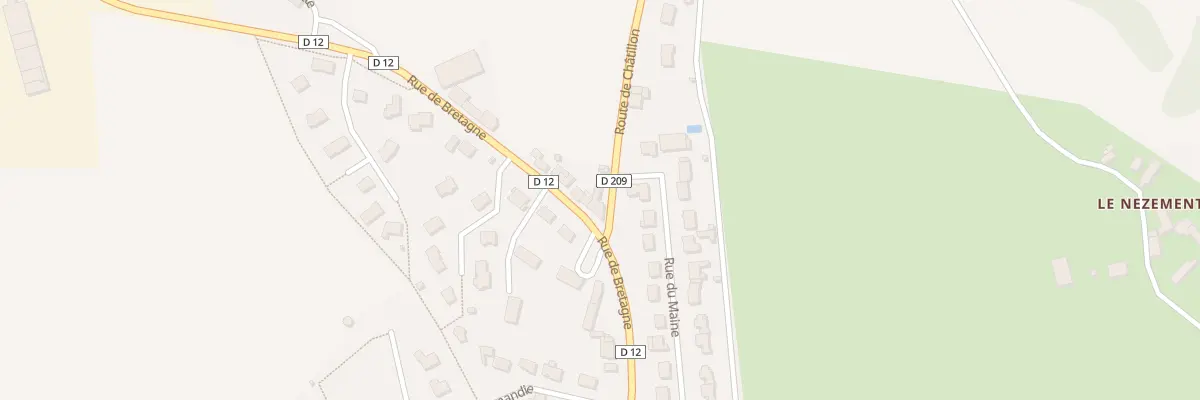 Plan du 6 Rue de Bretagne à Vautorte