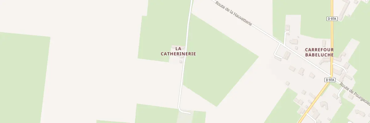 Plan du 5076A La Catherinerie au Tronquay