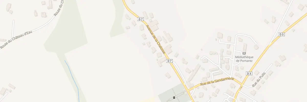 Plan du 389 Rte de la Chalosse à Pomarez