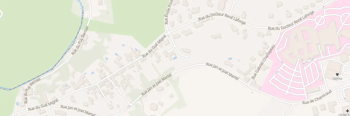 Plan du 51 Rue du Docteur Rene Laforge à Fontenay-le-Comte
