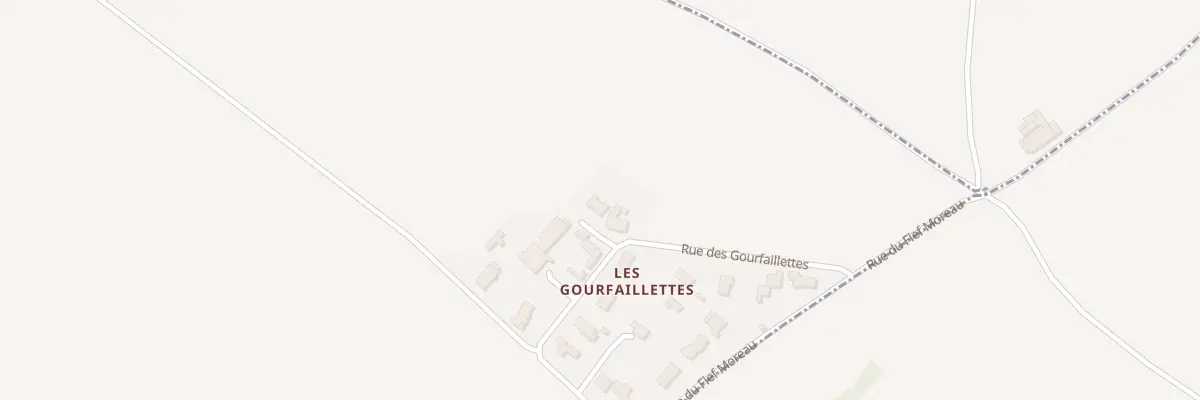 Plan du 13B Rue des gourfaillettes à Longèves