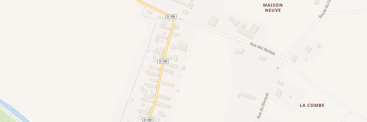 Plan du 50 Rue du Marais à Taugon