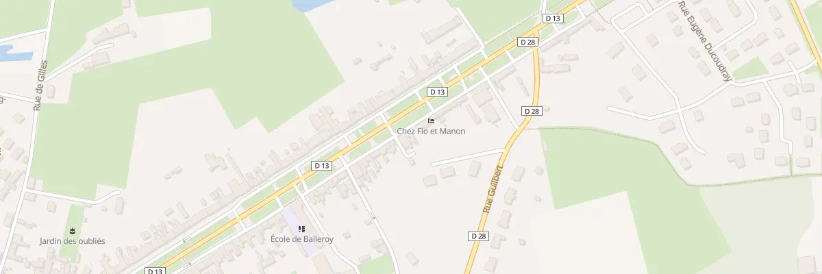 Plan du 99 Rue du Sapin (Balleroy) à Balleroy-sur-Drôme