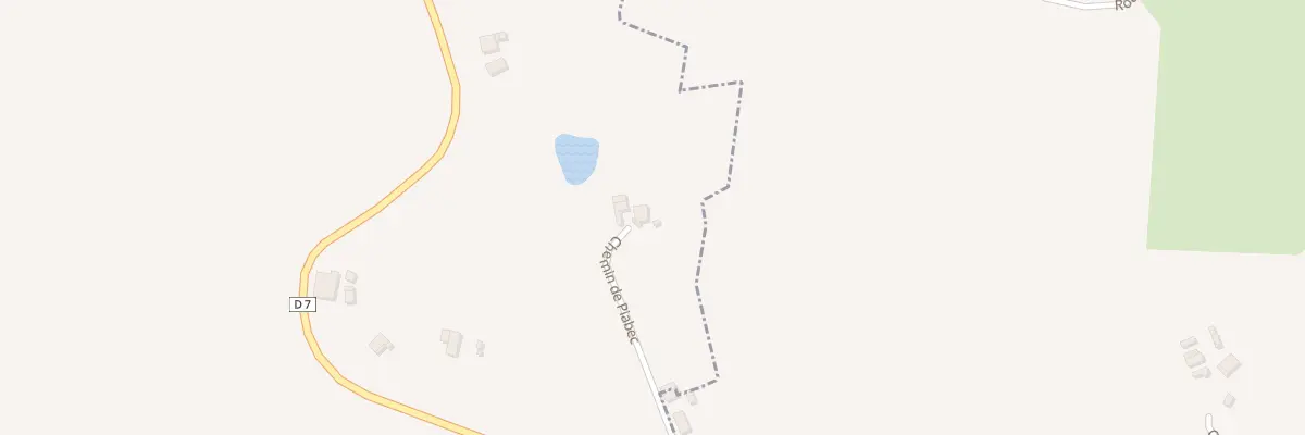 Plan du 272 Che de Piabec à Poyartin