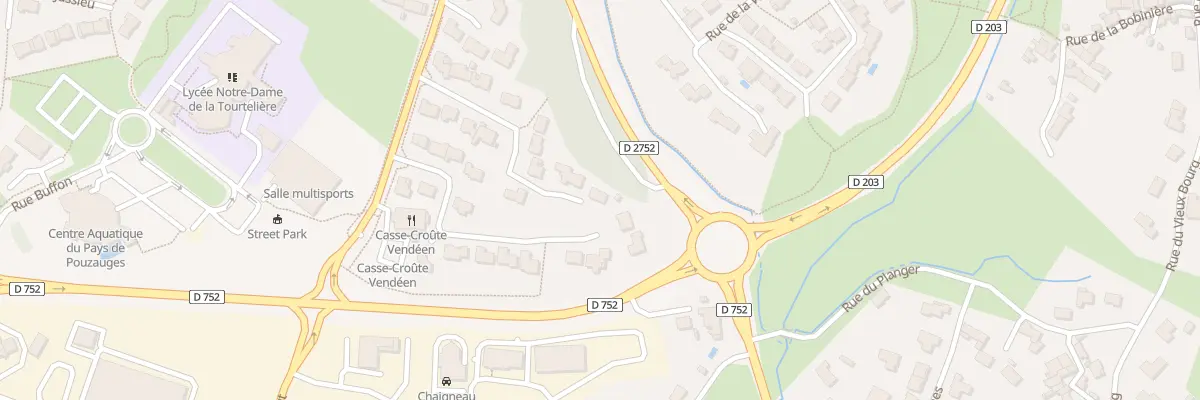 Plan du 7T Rue du bois de l’étoile à Pouzauges