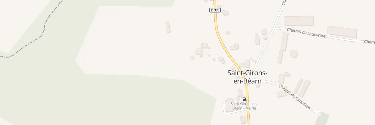 Plan du 125 Rte de Tilh à Saint-Girons-en-Béarn