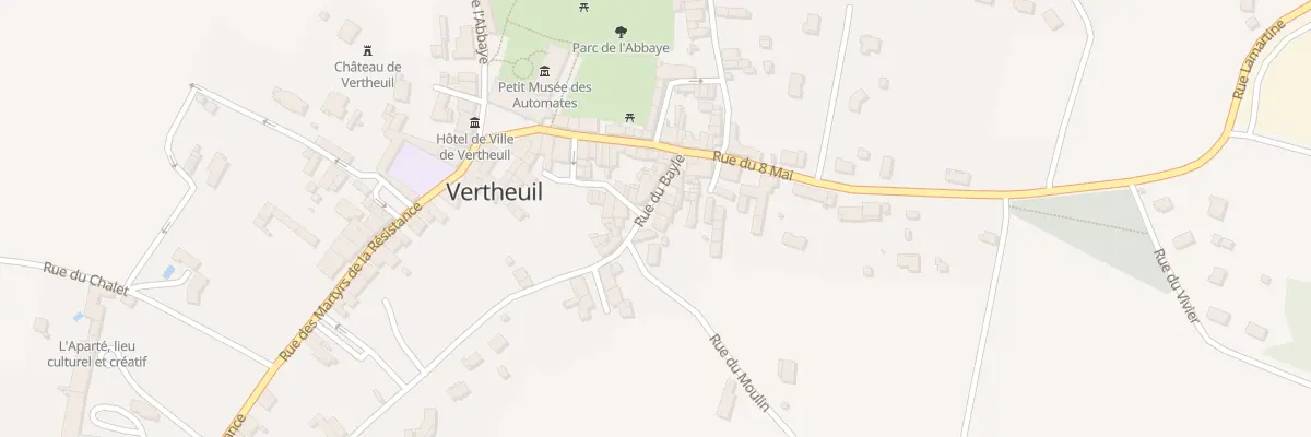 Plan du 11 Rue de Bayle à Vertheuil