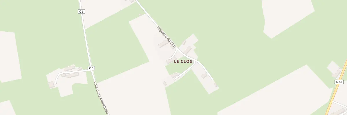 Plan du 454 Imp du Clos - St Jean ... à Val de Drôme