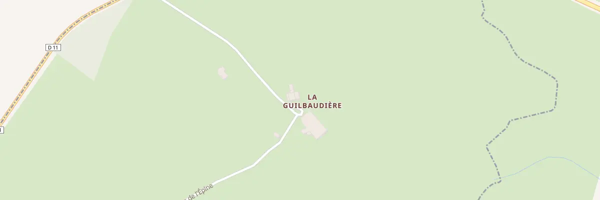 Plan du 4 La Gilbaudière à Treize-Vents