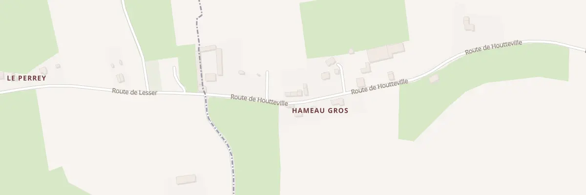 Plan du 14 Rte de Houtteville à Aure sur Mer
